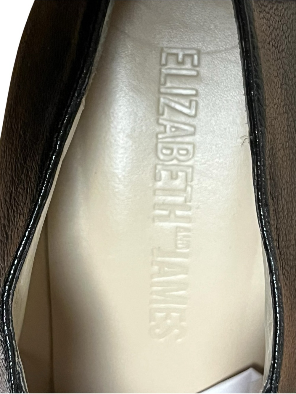 Elizabeth and James E Raffa Ankle Leather Booties 4" Heel & Wedge 9 1/2 - Picture 5 of 12